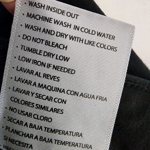 KanCan Womens Jeans Size XL Nala Distressed Fringe Ankle Skinny Stretch Denim - Picture 12 of 13